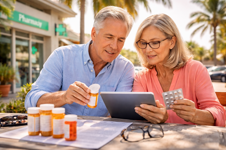 How do prescription needs affect Medicare plan choice?
